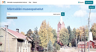 muistaja.finna.fi/mantsalan_museopalvelut screenshot